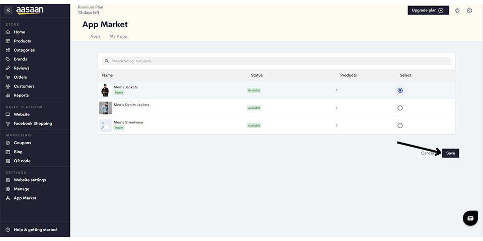 Facebook Shop Step 10